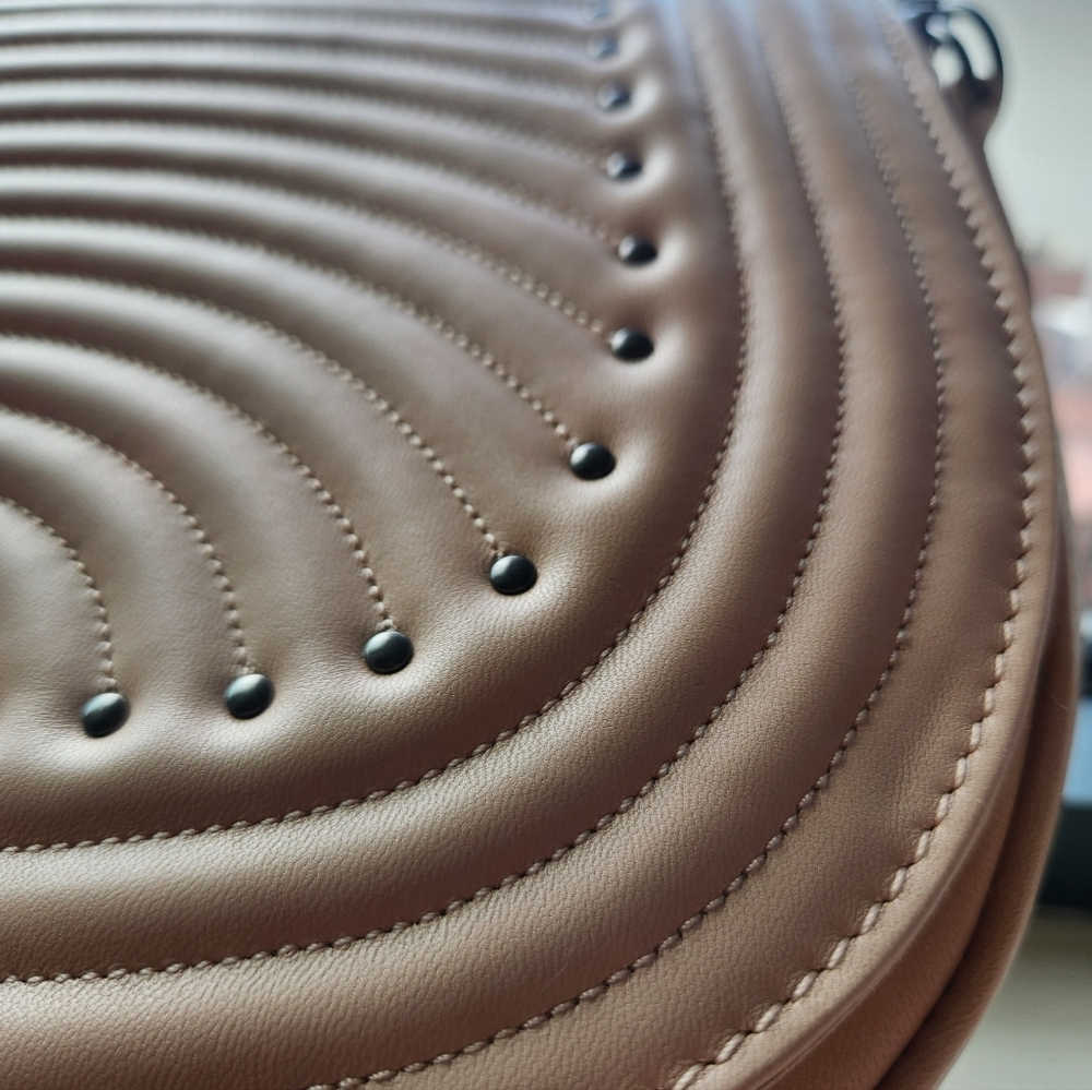 Longchamp Leathet Saddle Crossbody Bag in Blush Pink, Brand New - Picture 13 of 13